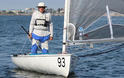Gus Miller in Tallin - 2013 Finn Gold Cup &copy; Robert Deaves/Finn Class http://www.finnclass.org